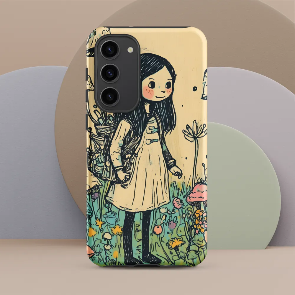A Whimsical Journey Through a Colorful Meadow