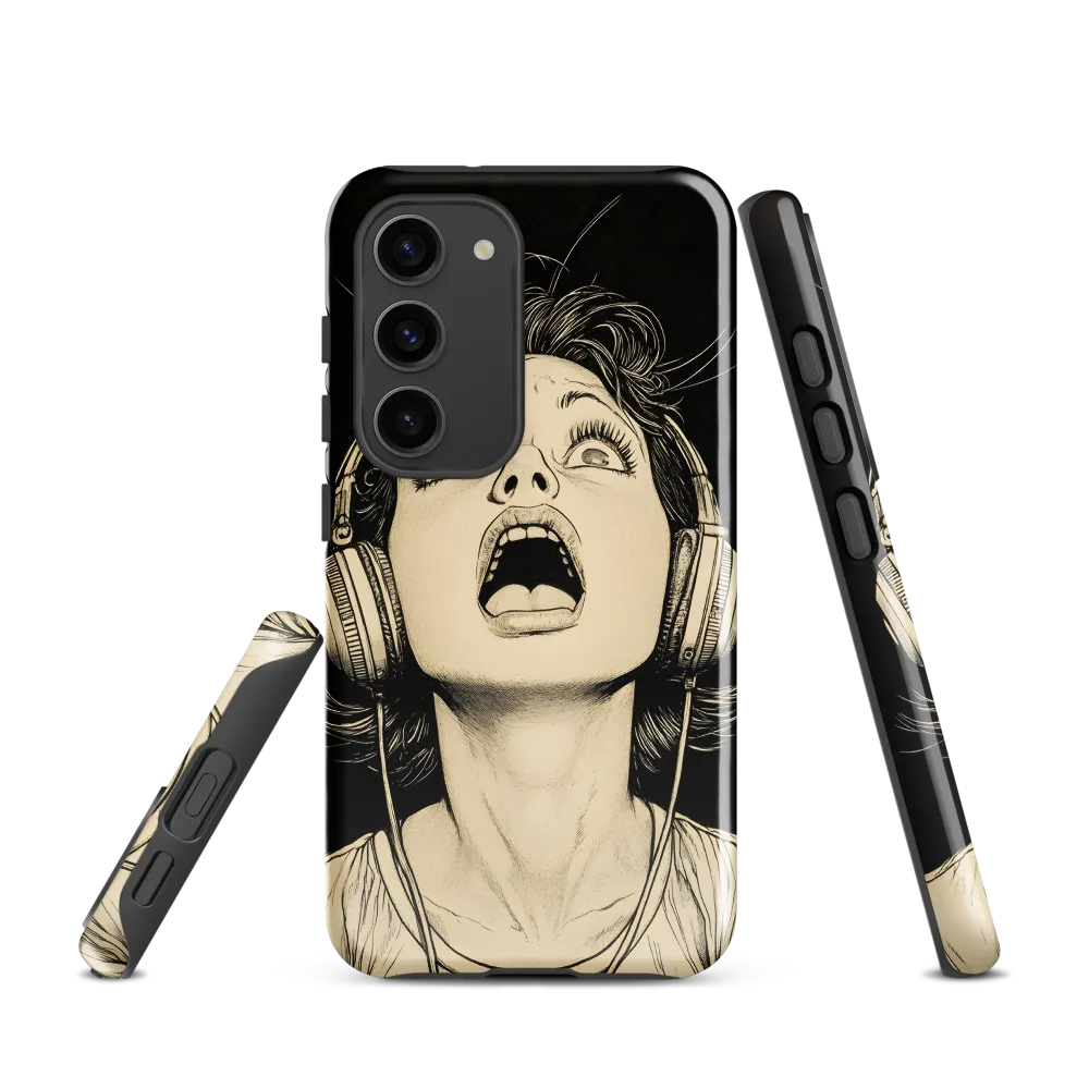 Sonic Exclamation | Phone Case |  S23 | Tough Case | Glossy