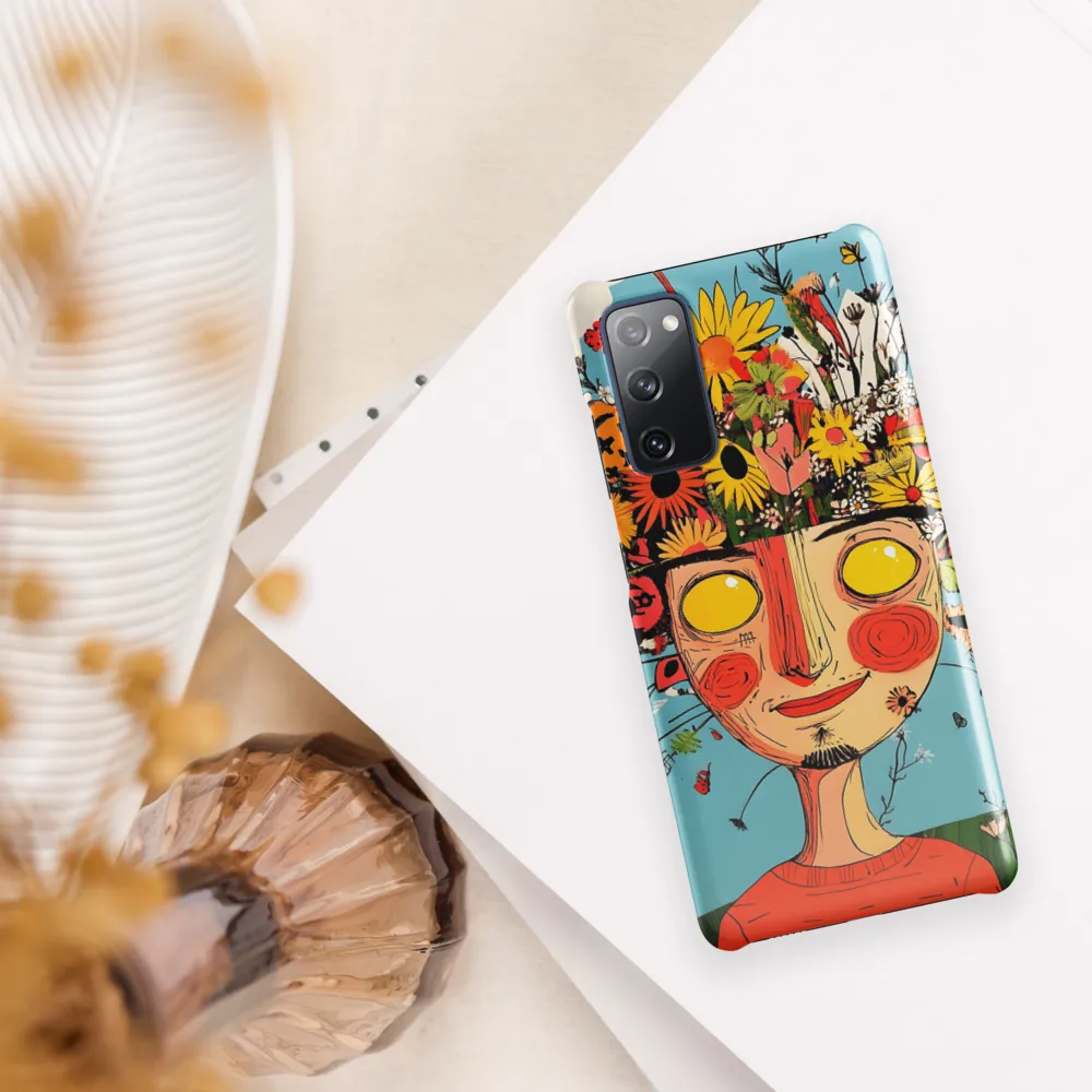 Whimsical Bloom | Phone Case |  S20 FE | Snap Case | Glossy