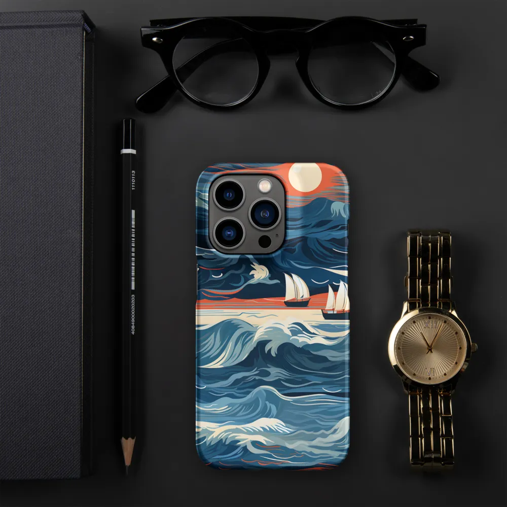 Ocean Whispers: A Voyage at Dusk