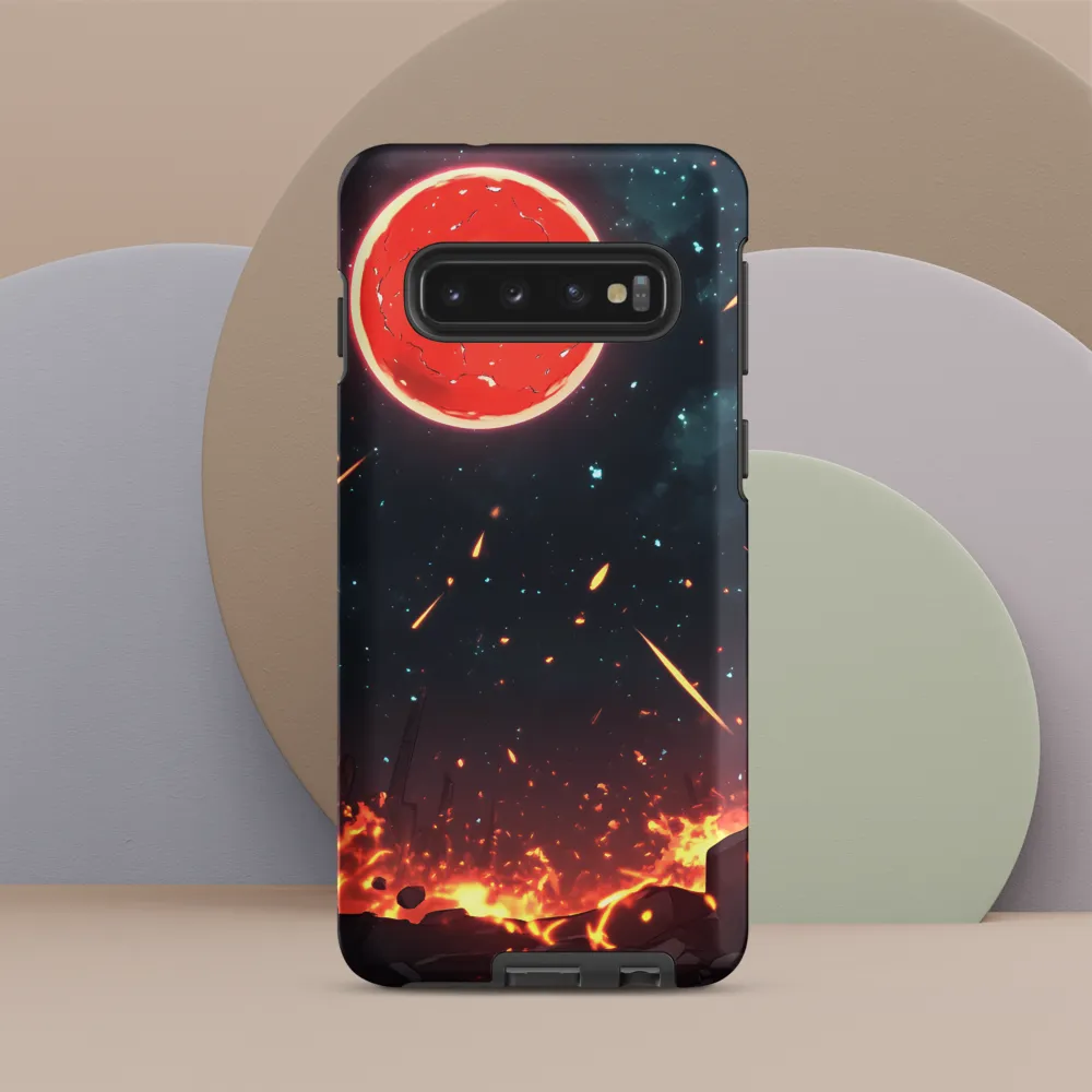 Eclipse of Destruction | Phone Case |  S10 | Tough Case | Matte