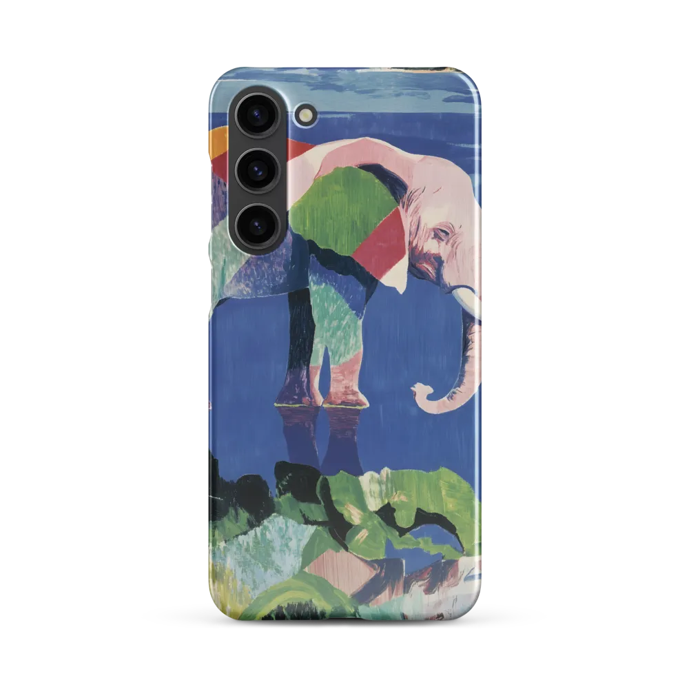 Serenity in Color: The Elephants of Reflection