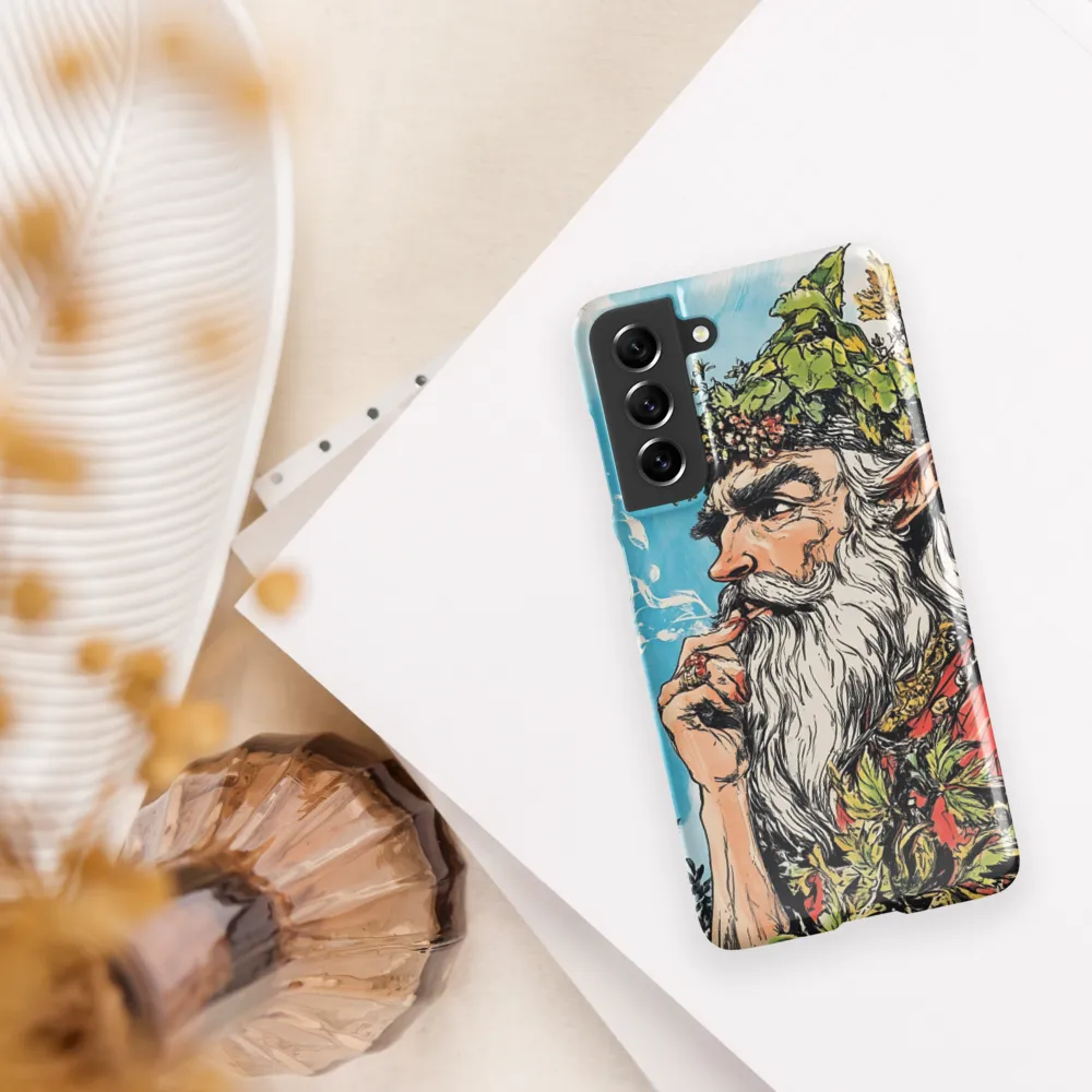 Wisdom of the Nature Spirit | Phone Case |  S21 FE | Snap Case | Glossy
