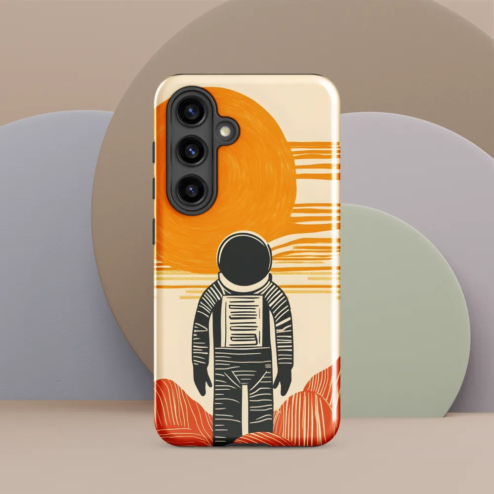 Contemplation on a Distant World | Phone Case |  S24 | Tough Case | Glossy