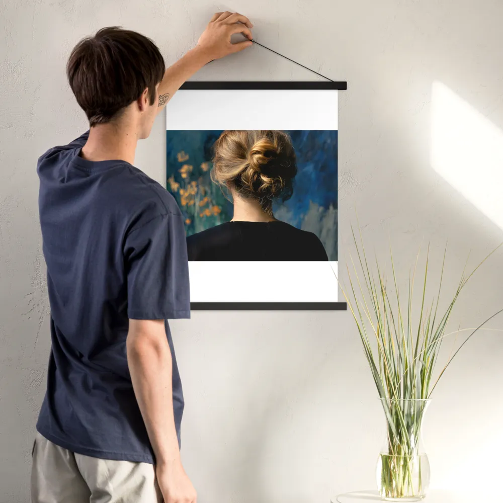 Whispers of Tranquility | Poster With Black Wood Hanger | 18″×24″