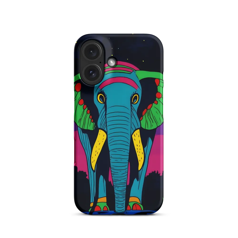 Whimsical Majesty: The Vibrant Elephant