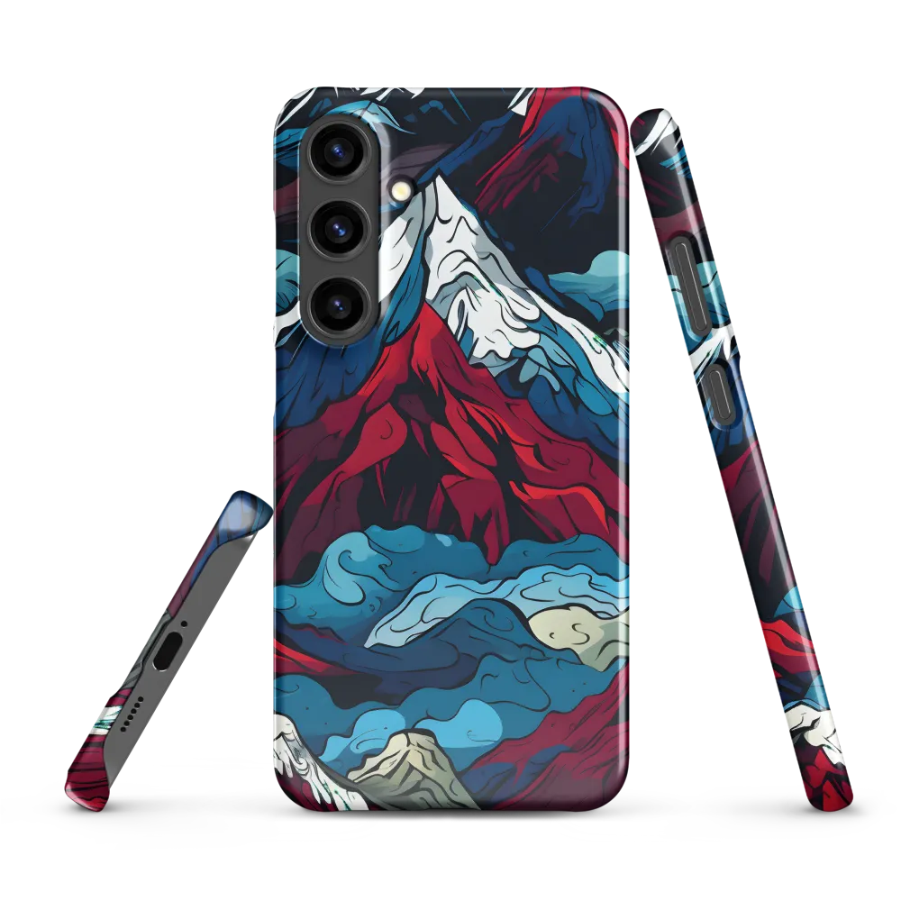 Mountain Majesty: An Abstract Voyage
