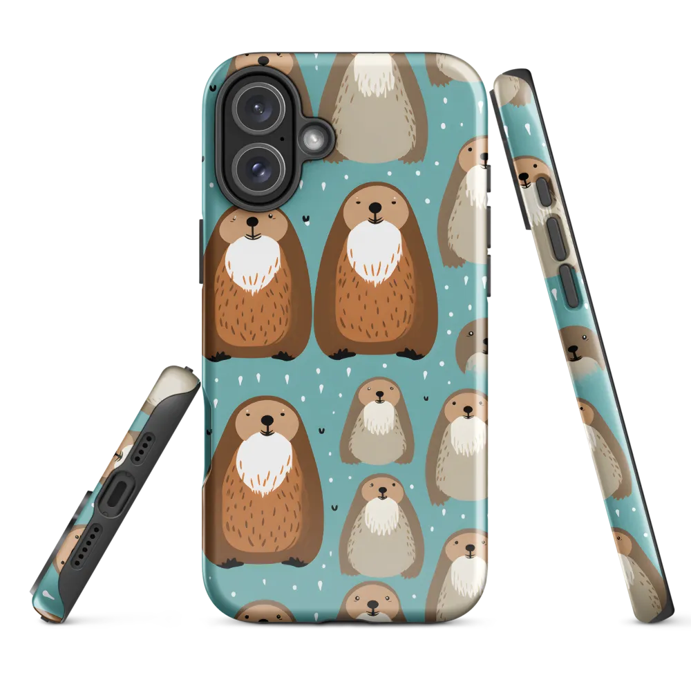 Whimsical Otter Pattern
