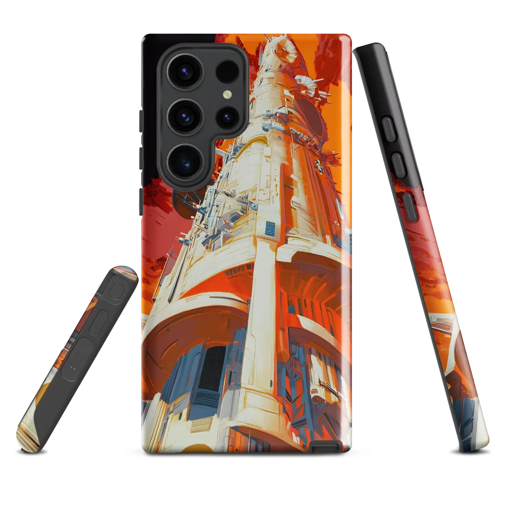 Ascendancy of the Tower | Phone Case |  S23 Ultra | Tough Case | Glossy