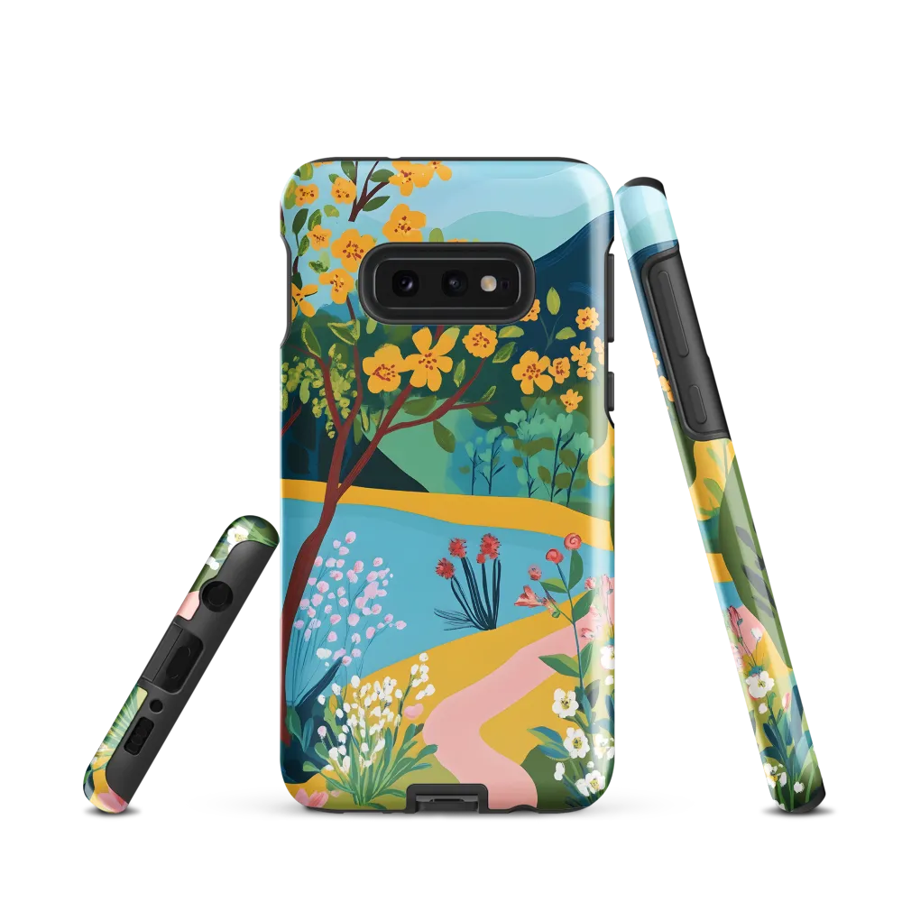 Blossoms by the Tranquil Waters