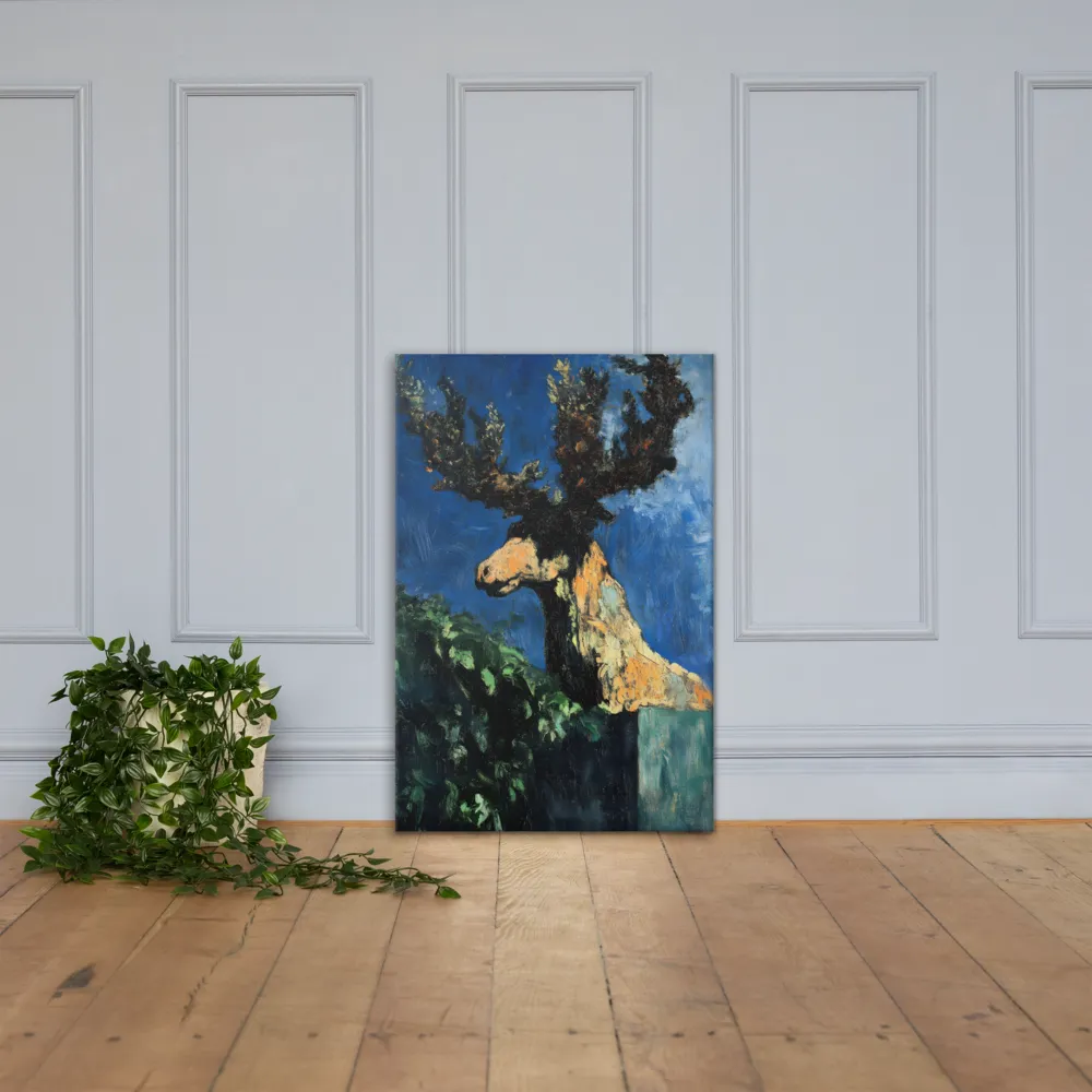 The Majestic Deer in Nature | Canvas | 24″×36″