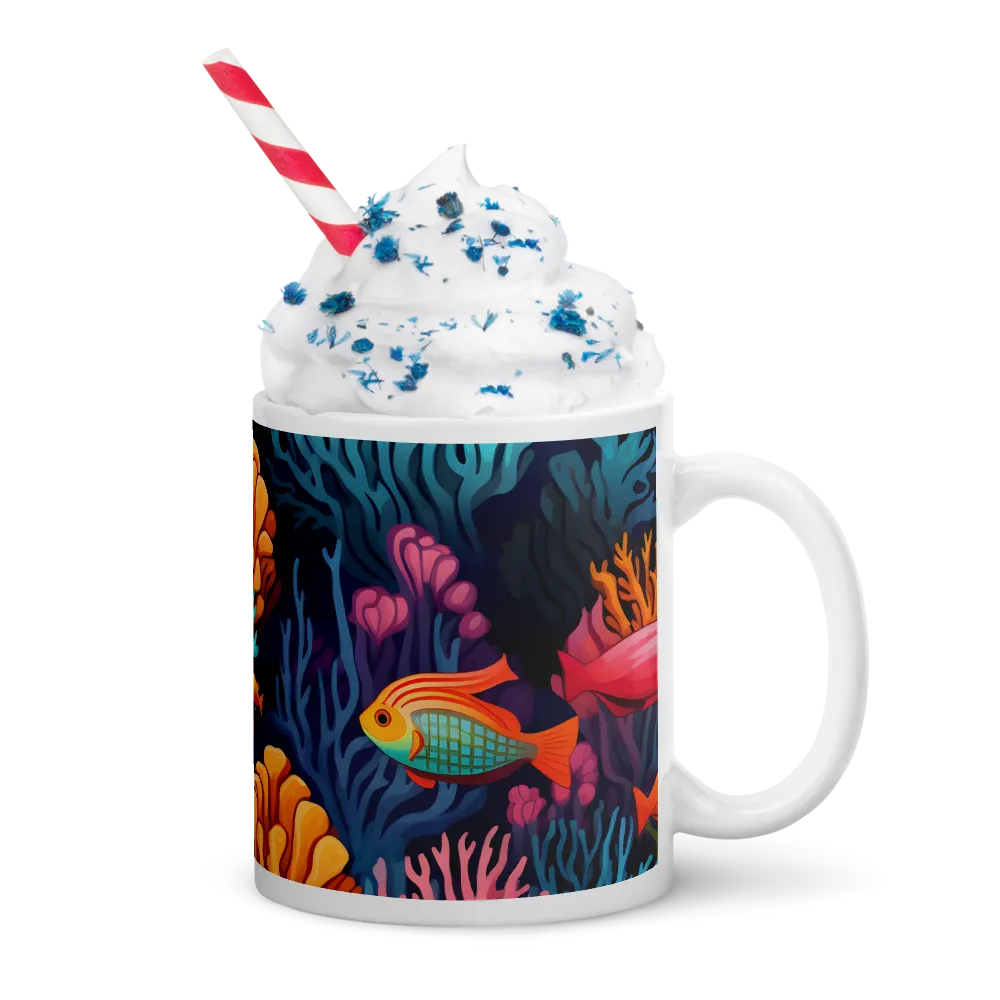 Underwater Harmony: A Coral Reef Wonderland | Mugs | Multiple Sizes & Colors