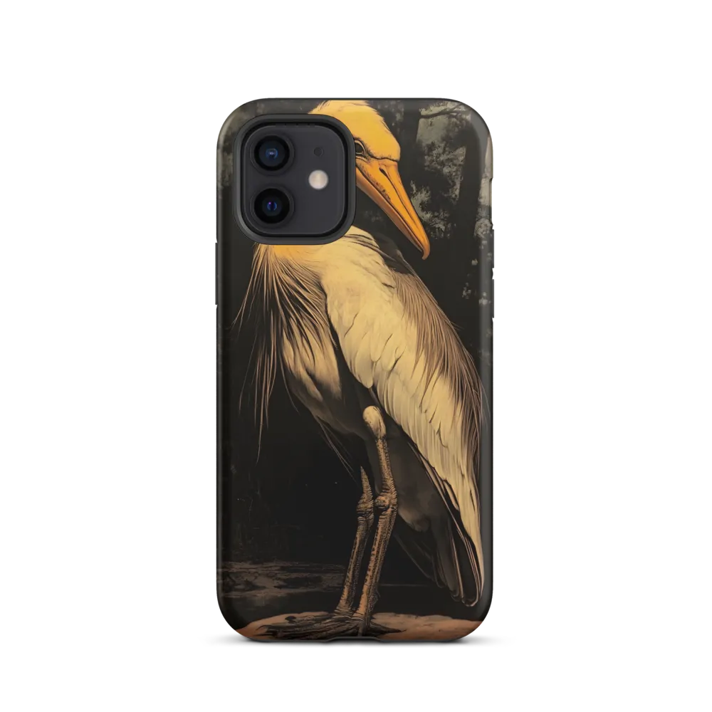Majestic Egret in Twilight