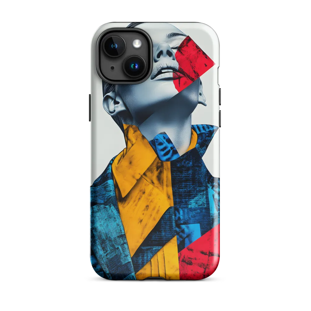 Fragmented Confidence: A Surreal Fashion Portrait