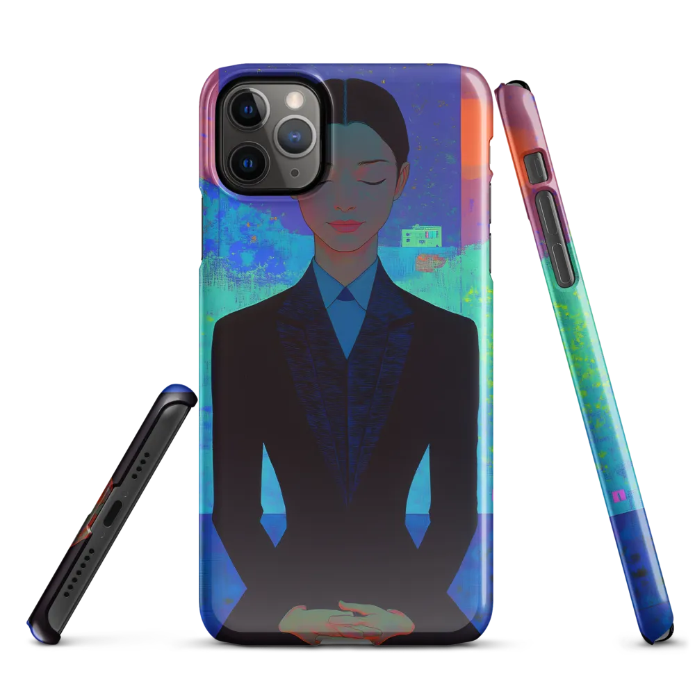 Serenity in Reflection | Phone Case |  11 Pro Max | Snap Case | Glossy