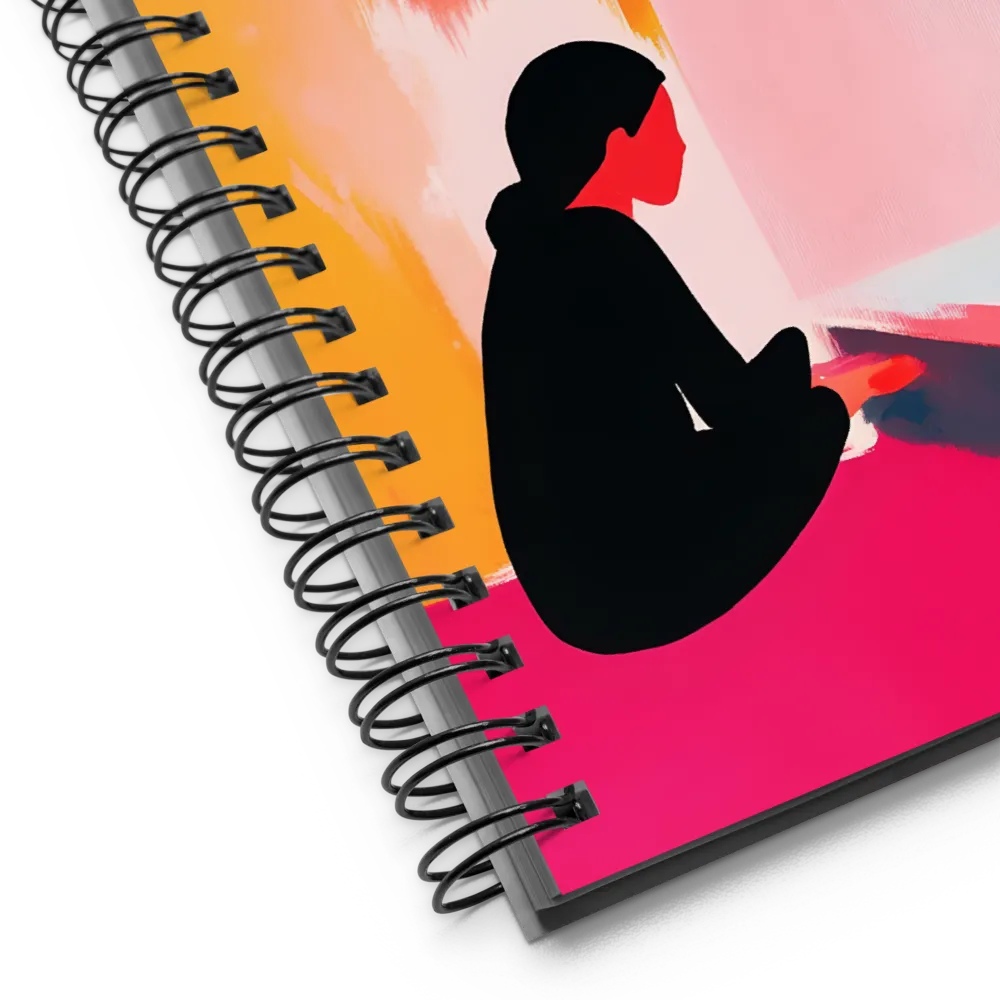 Silent Contemplation | Spiral Notebook