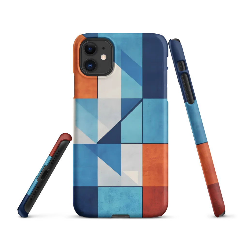 Geometric Harmony in Color | Phone Case |  11 | Snap Case | Matte