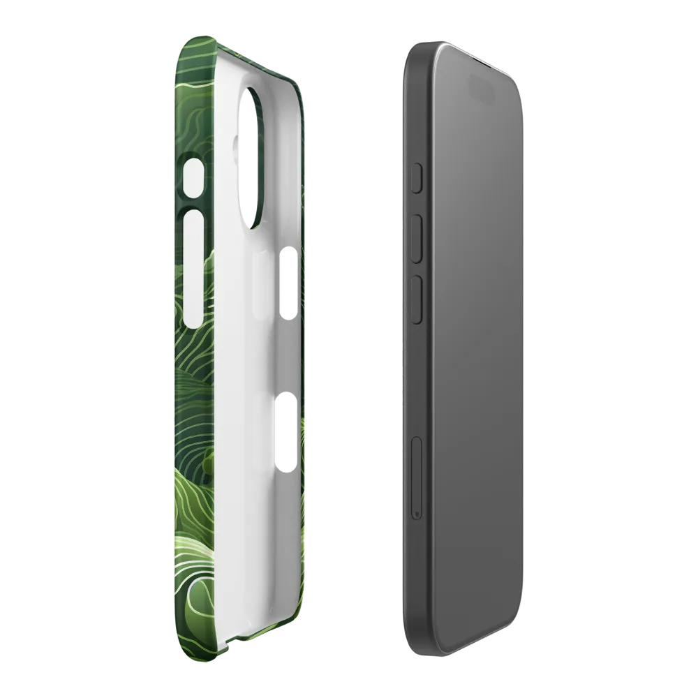 Whispers of Green Hills | Phone Case |  16 | Snap Case | Matte