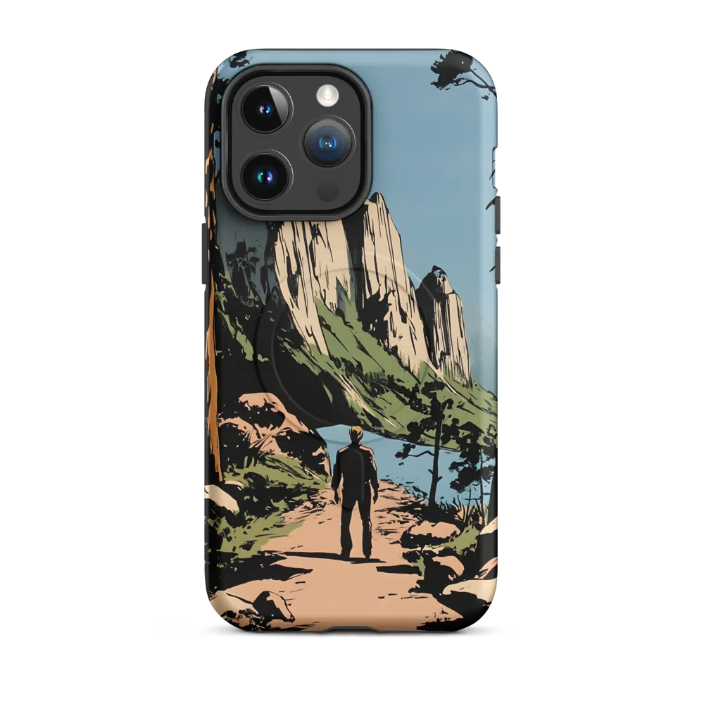 Path of Contemplation | Phone Case |  14 Pro Max | MagSafe® Tough Case | Matte