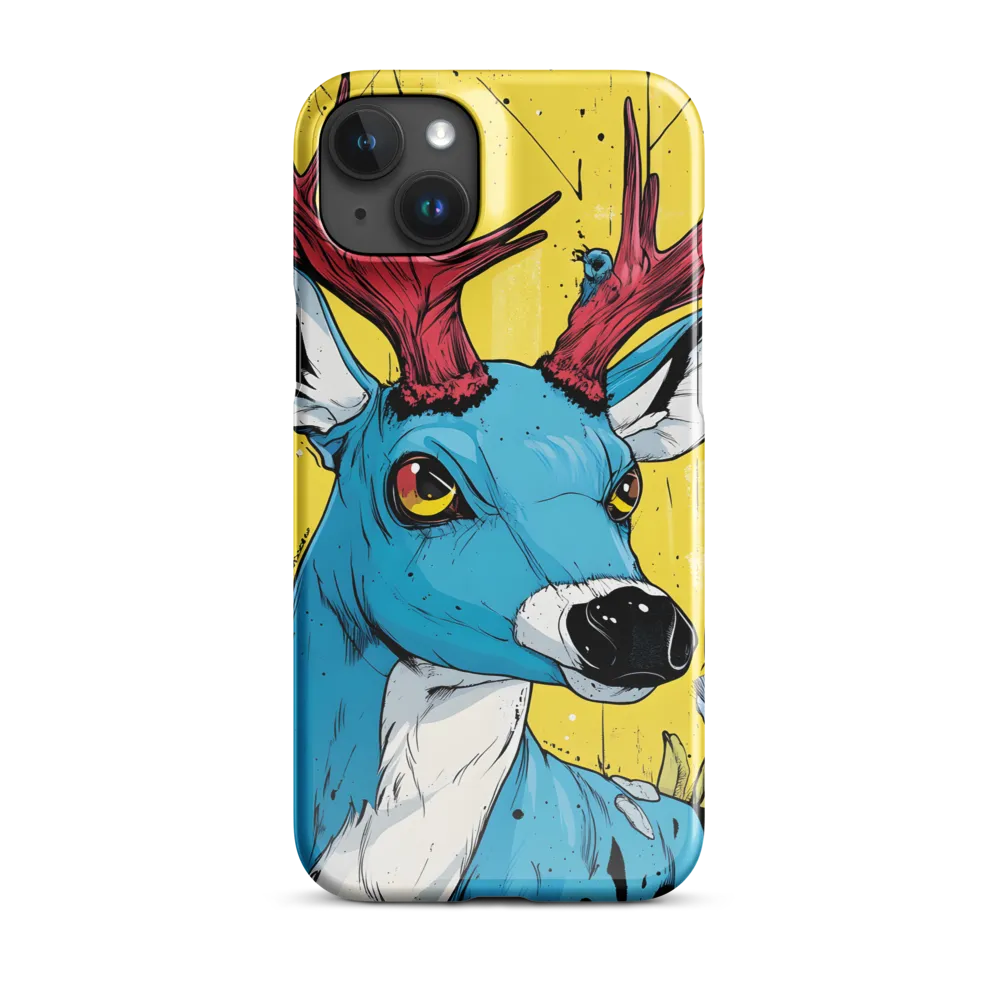 Vivid Antlers: A Modern Take on Nature