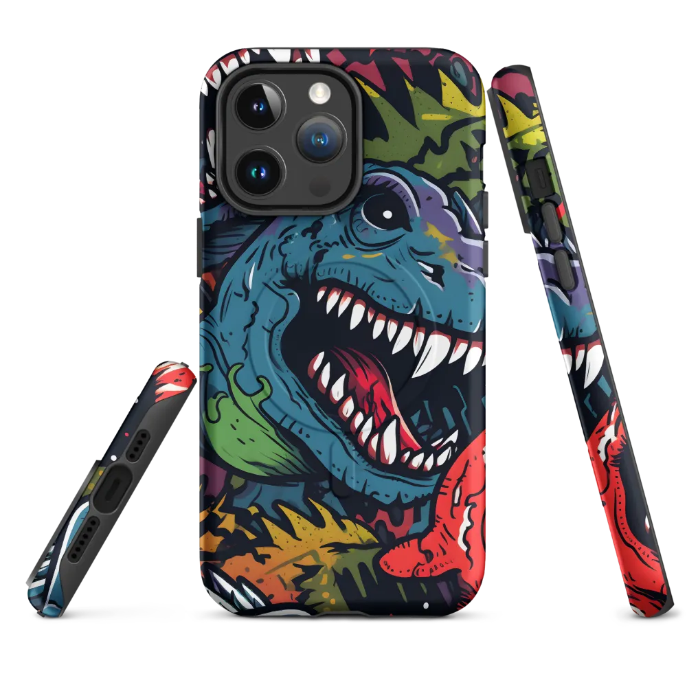 Dino Mania: A Colorful Frenzy