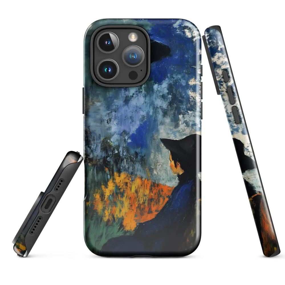 Contemplation Under the Void | Phone Case |  16 Pro Max | Tough Case | Glossy