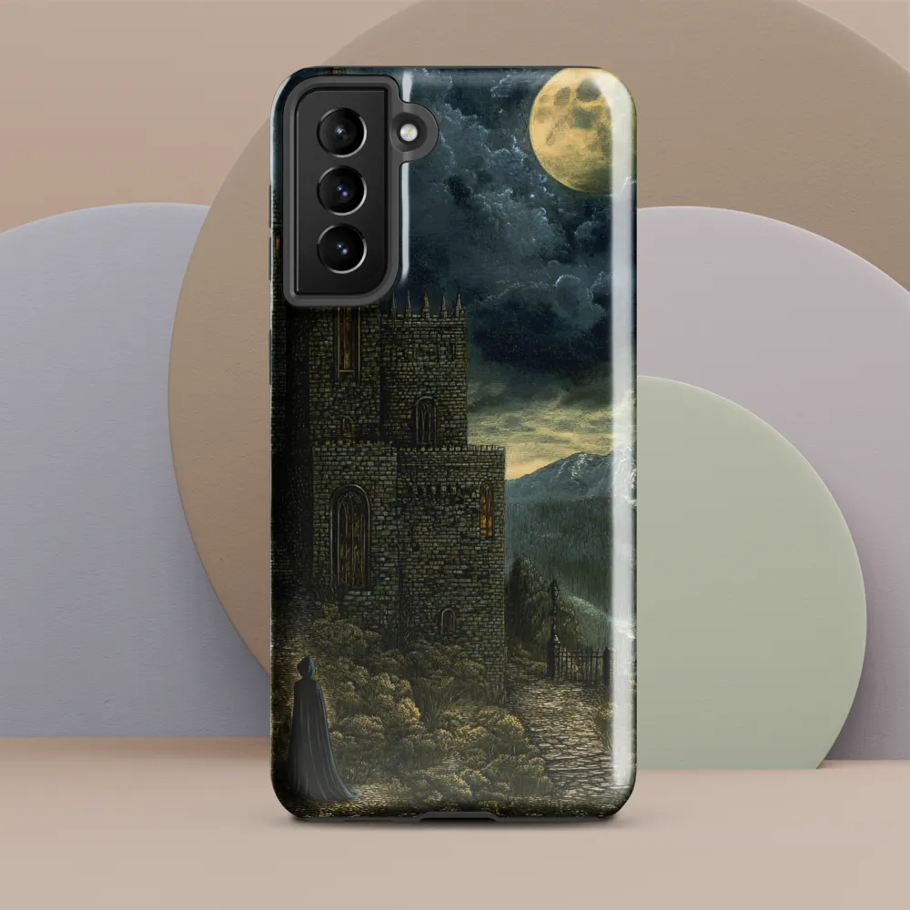 Whispers of the Moonlit Castle | Phone Case |  S21 Plus | Tough Case | Glossy