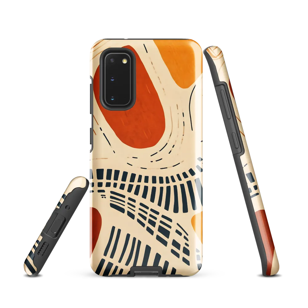 Urban Patterns in Harmony | Phone Case |  S20 | Tough Case | Glossy