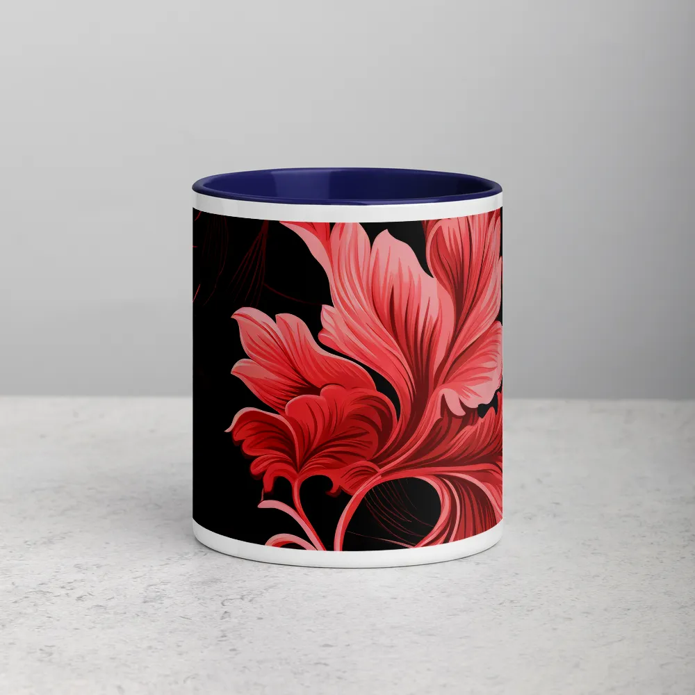 Tropical Elegance in Red