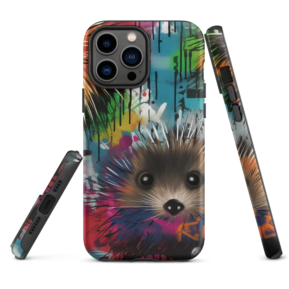Whimsical Hedgehogs in a Kaleidoscopic Wonderland