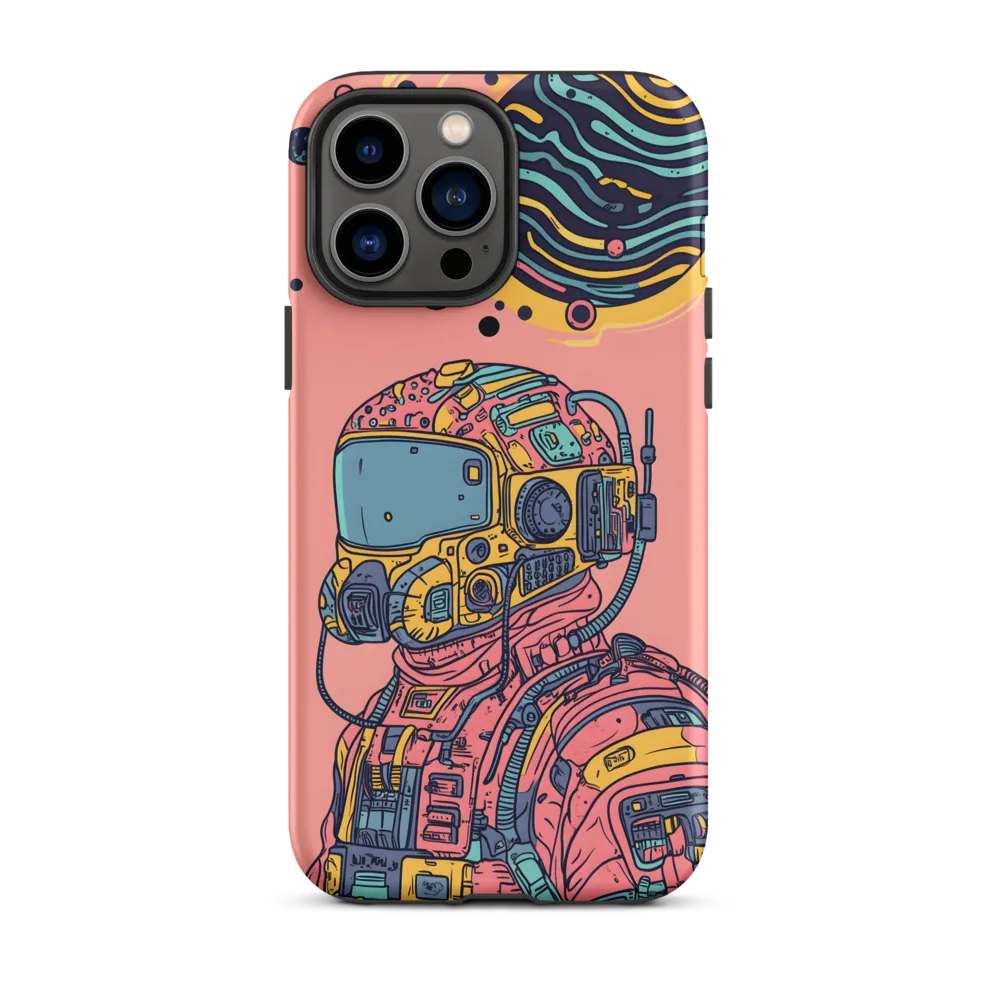 Exploration Beyond: A Digital Astronaut | Phone Case |  13 Pro Max | Tough Case | Matte