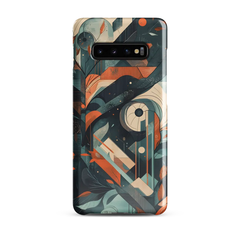 Nature's Geometric Dance | Phone Case |  S10 Plus | Snap Case | Glossy