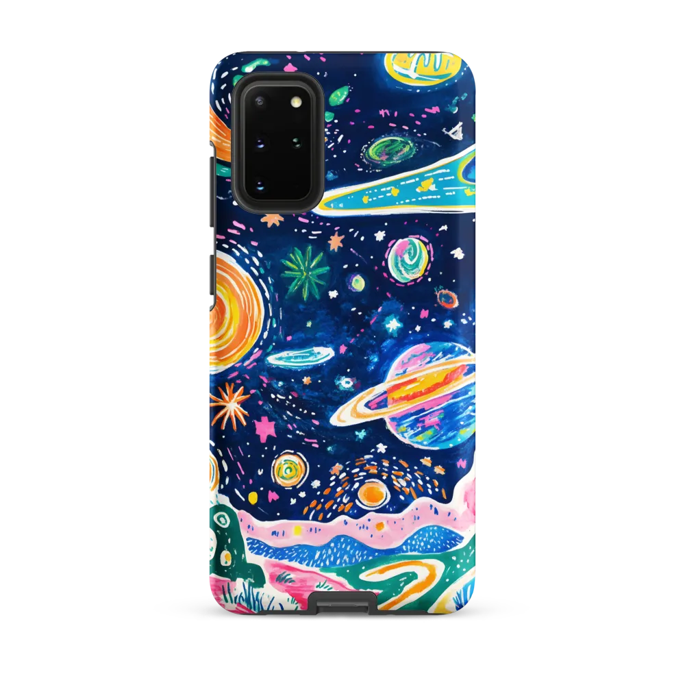 Whimsical Cosmic Landscape | Phone Case |  S20 Plus | Tough Case | Matte