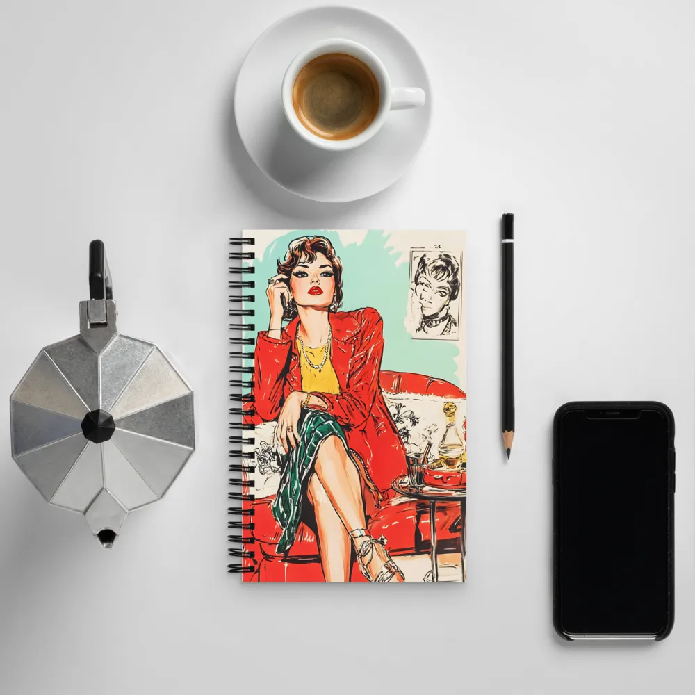 Chic Confidence | Spiral Notebook