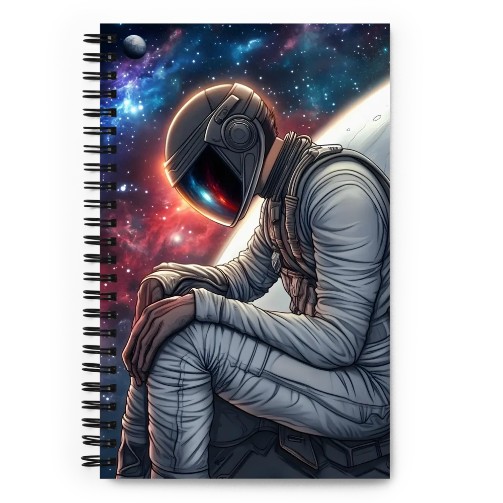 Contemplation in the Cosmos | Spiral Notebook