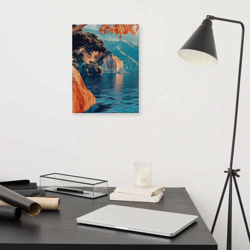Elysian Waterscape | Canvas | 12″×16″