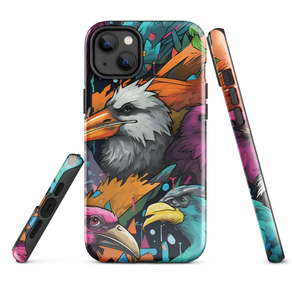 Avian Vortex: A Celebration of Color and Form