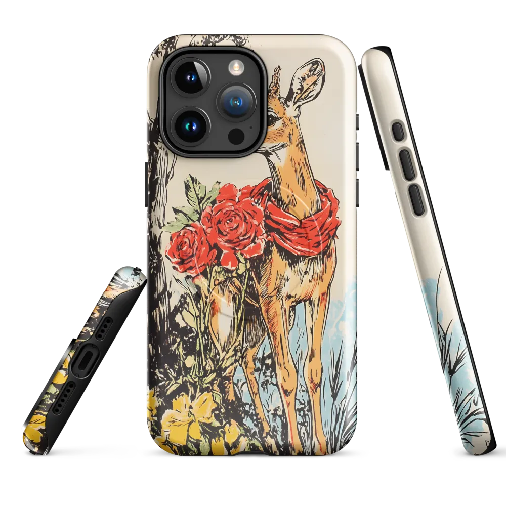 Whimsical Grace of the Forest | Phone Case |  15 Pro Max | MagSafe® Tough Case | Glossy