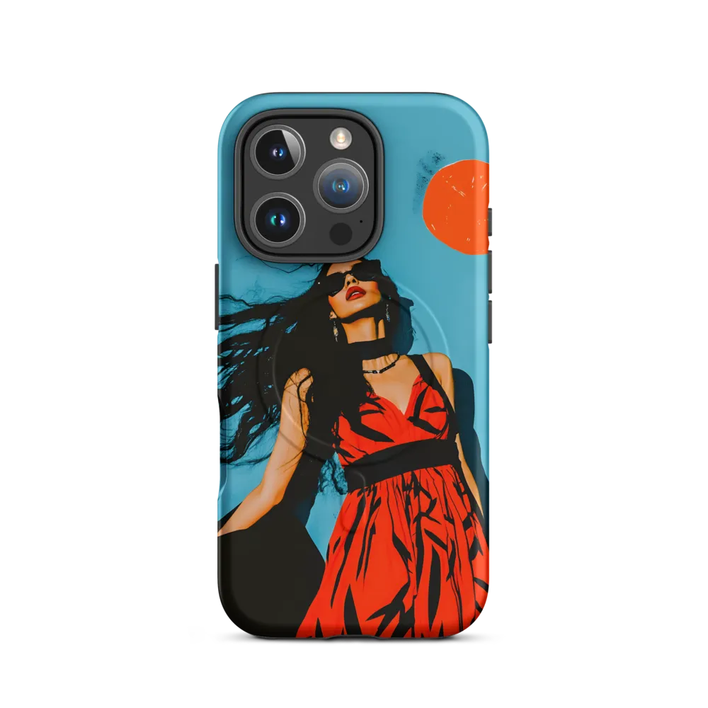 Sunset in Fashion: A Modern Portrait