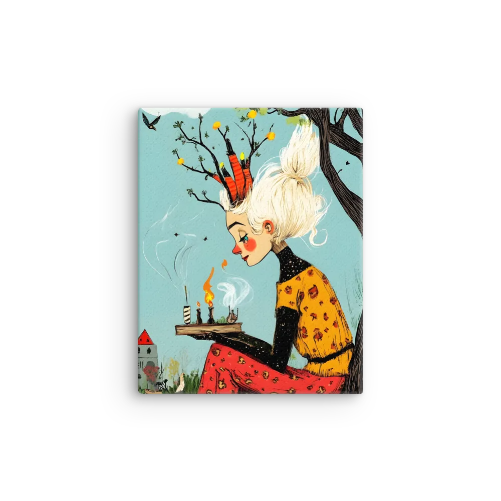 Whimsical Nature Girl