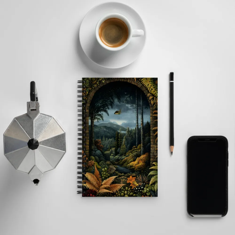 Whispers of the Enchanted Forest | Spiral Notebook