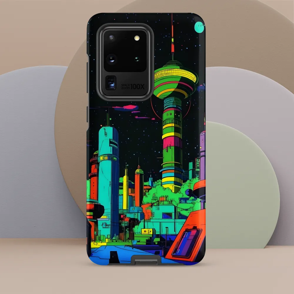 Neon Dreams: A Futuristic Cityscape