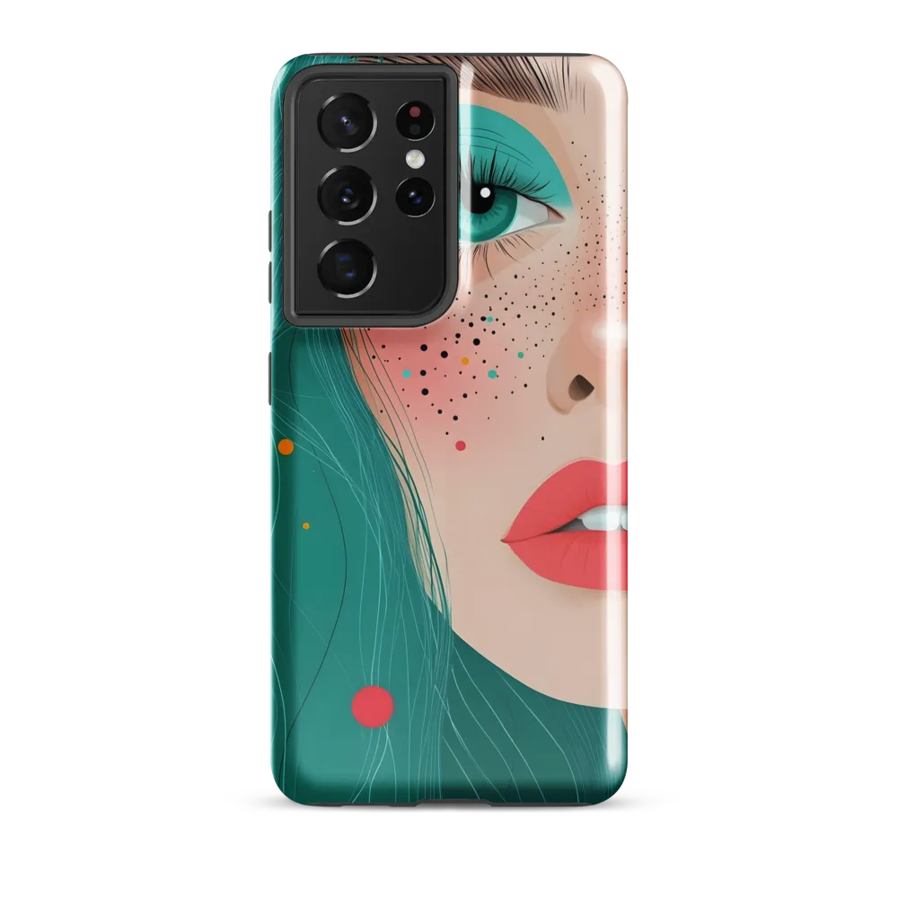 A Playful Portrait: Turquoise Temptation