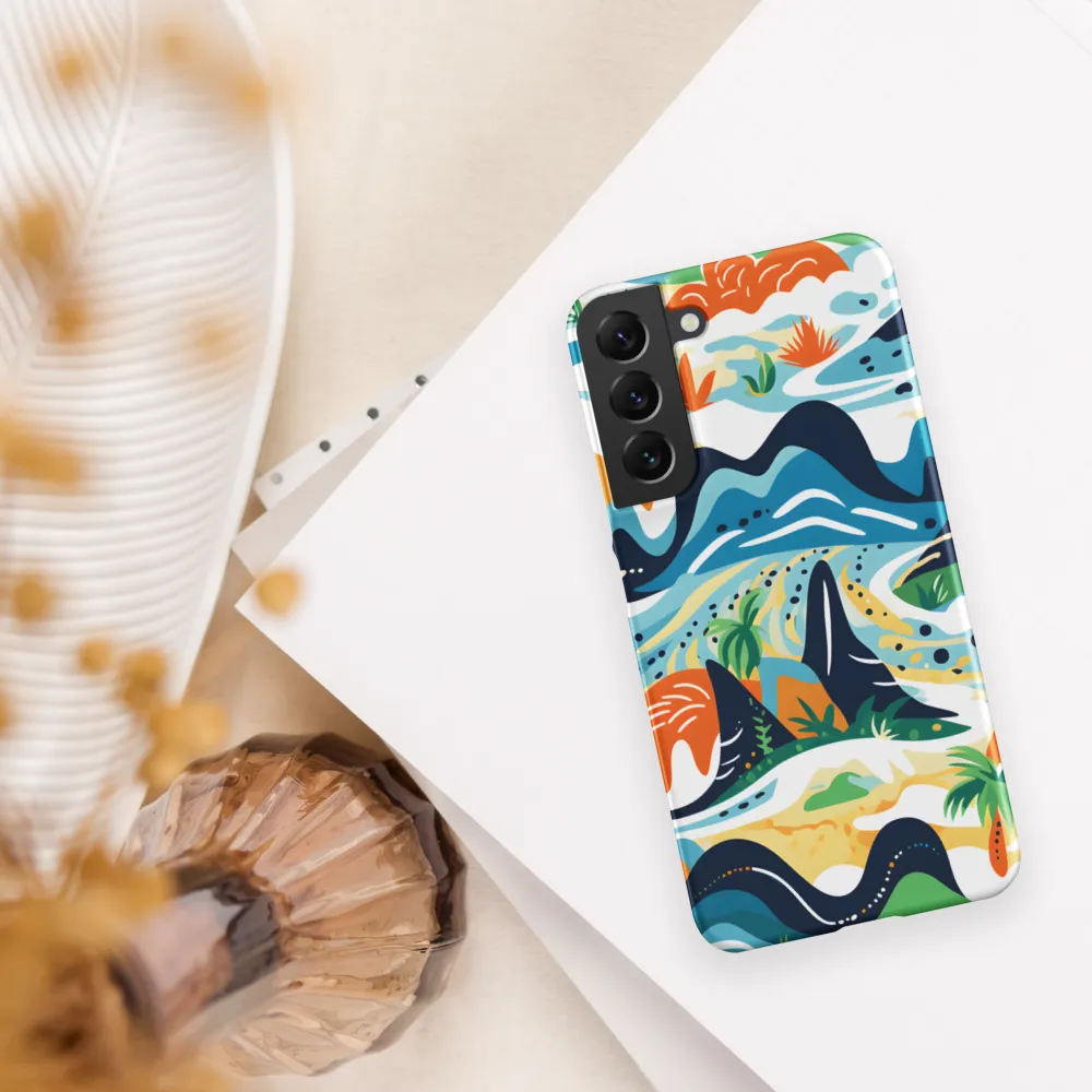 Abstract Tropical Landscape