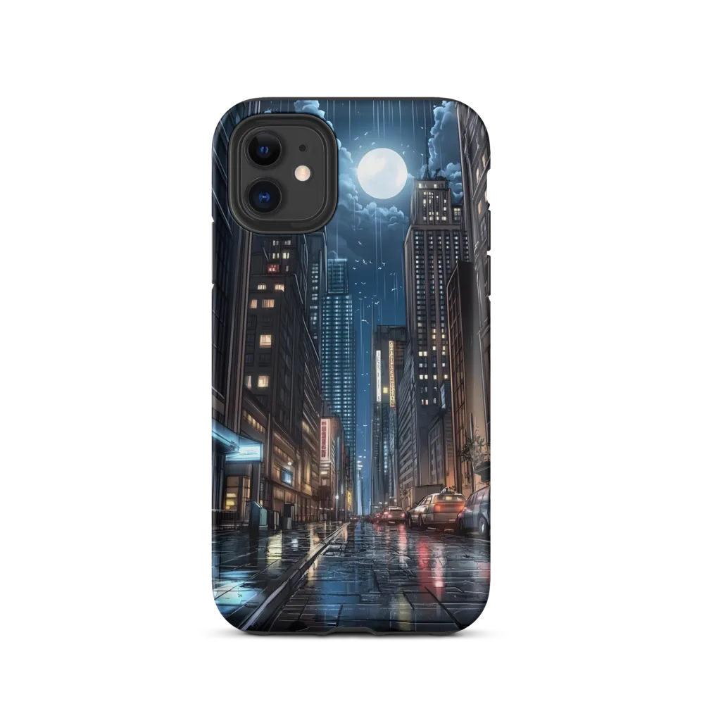Moonlit Urban Serenity