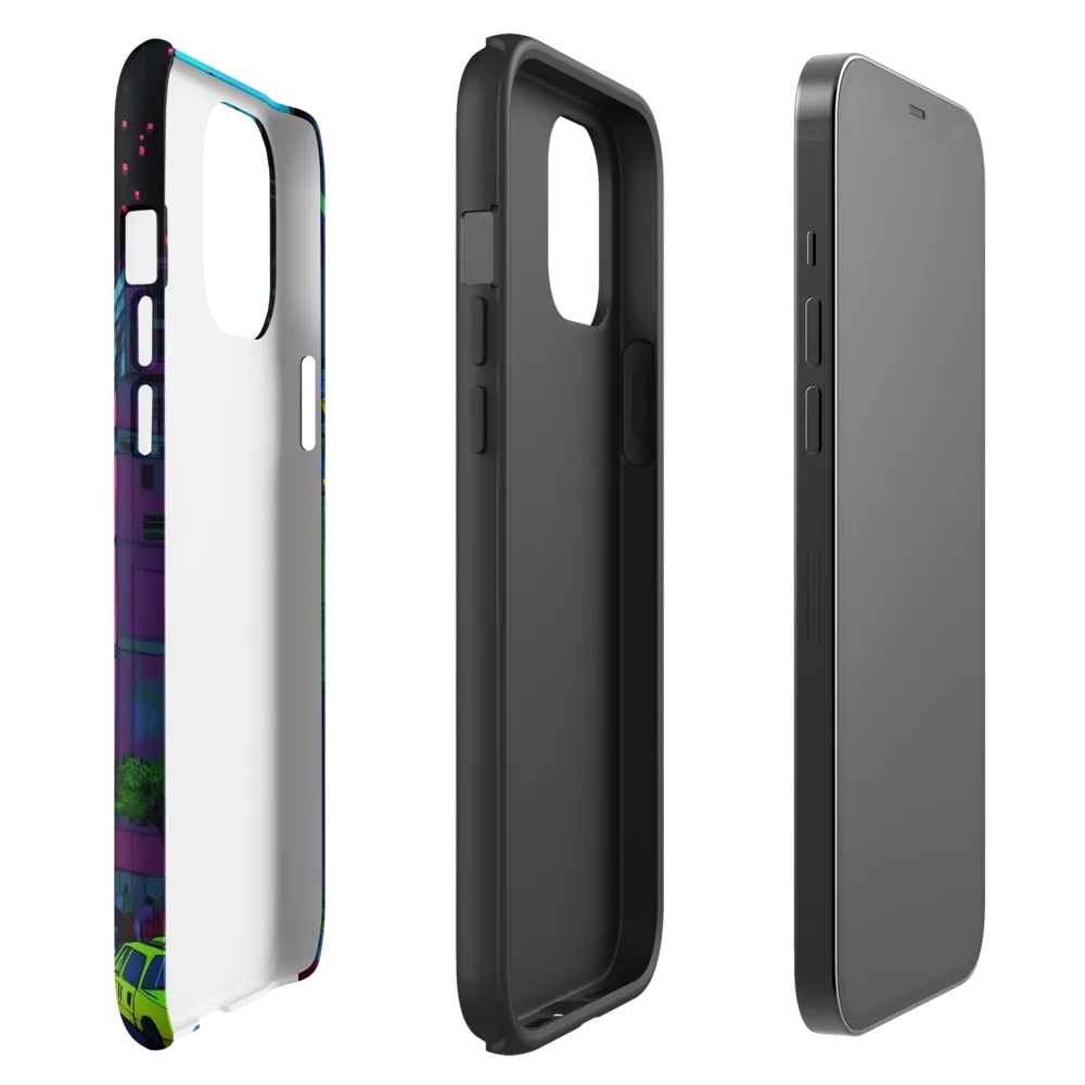 Neon Dreams of the City | Phone Case |  12 Pro Max | Tough Case | Matte