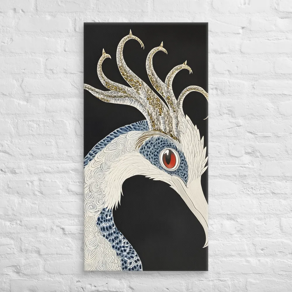 Elegance of the Majestic Peacock | Canvas | 20″×40″