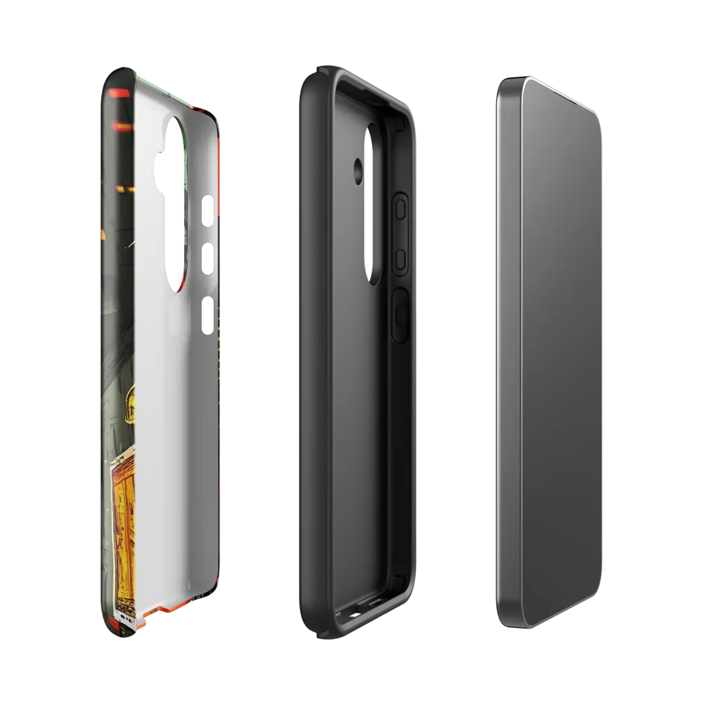 The Enigmatic Cityscape | Phone Case |  S24 | Tough Case | Glossy