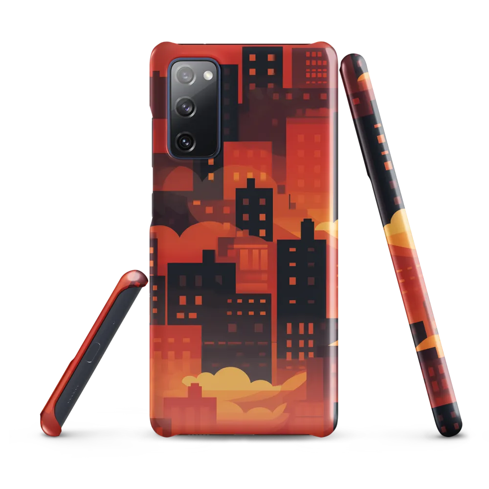 Radiance of the Urban Horizon | Phone Case |  S20 FE | Snap Case | Glossy