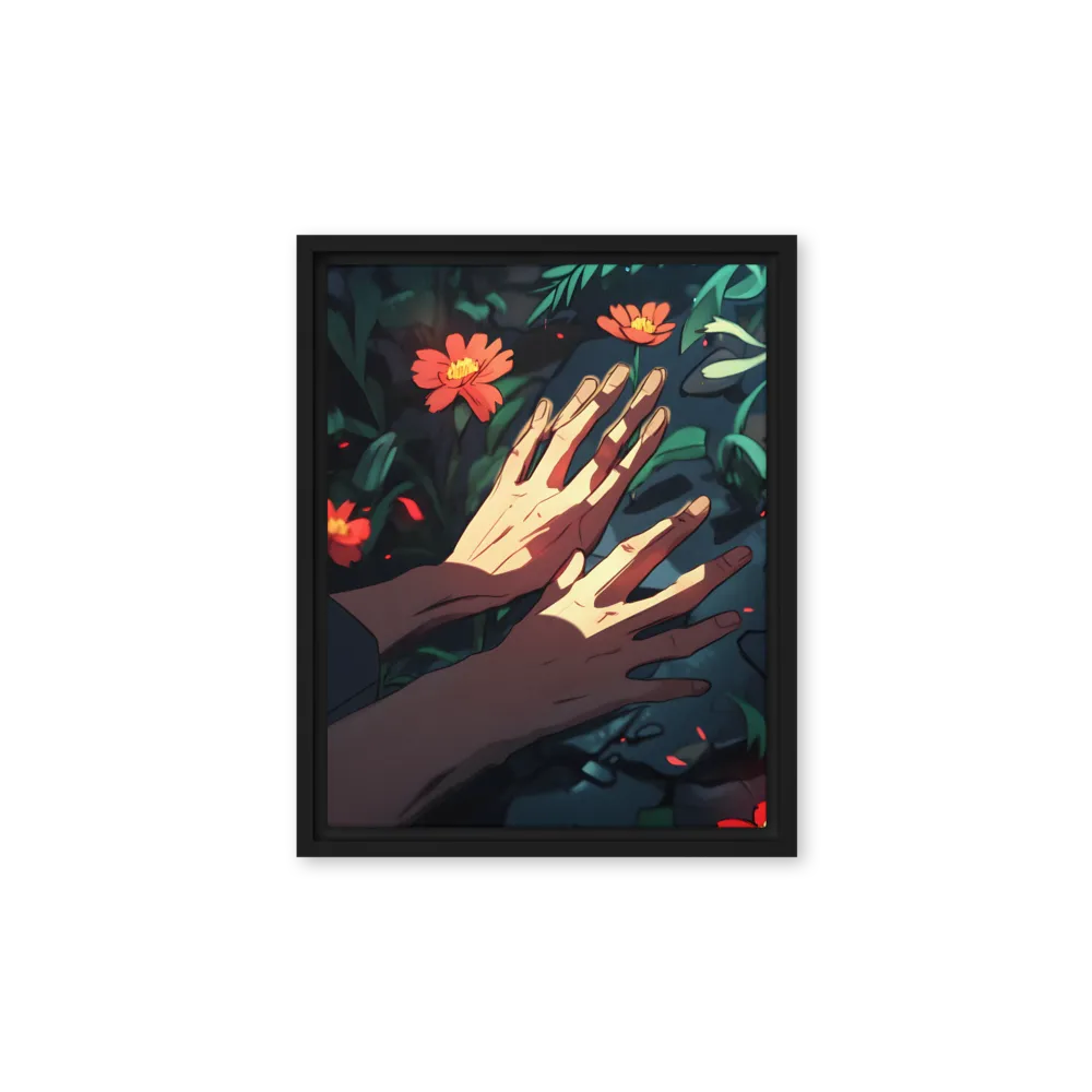 Whispers of Nature | Canvas with Black Frame | 11″×14″